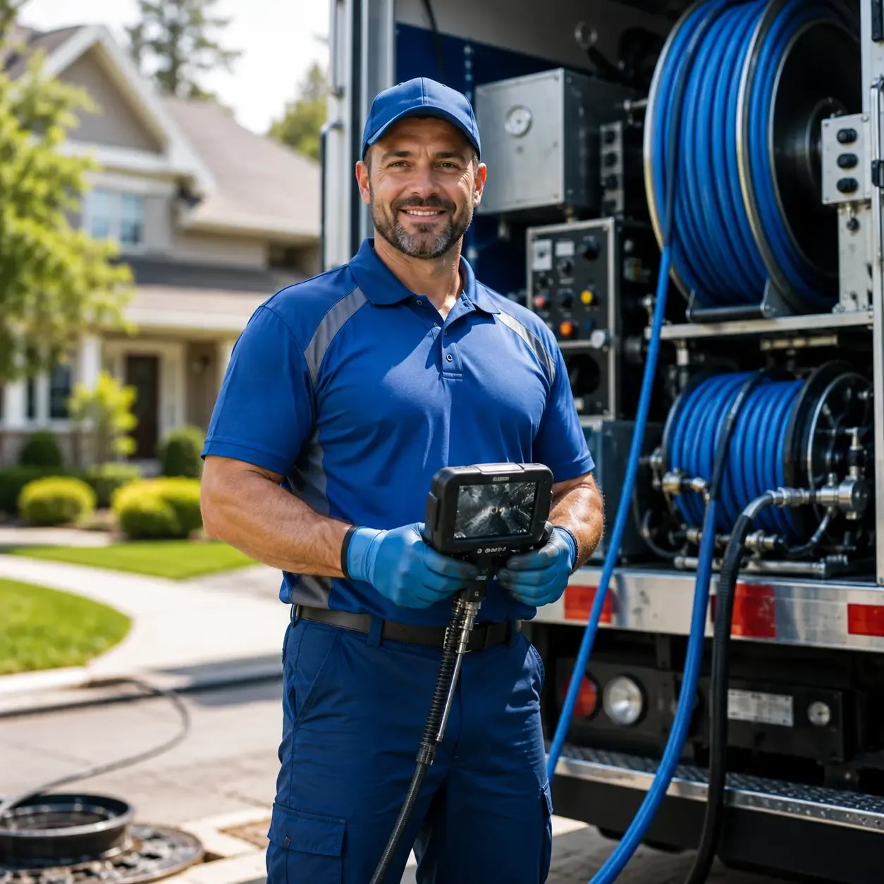 Local outdoor drain cleaning specialists in Coldspring, TX
